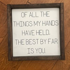 Nursery/Kids room sign. Wall art